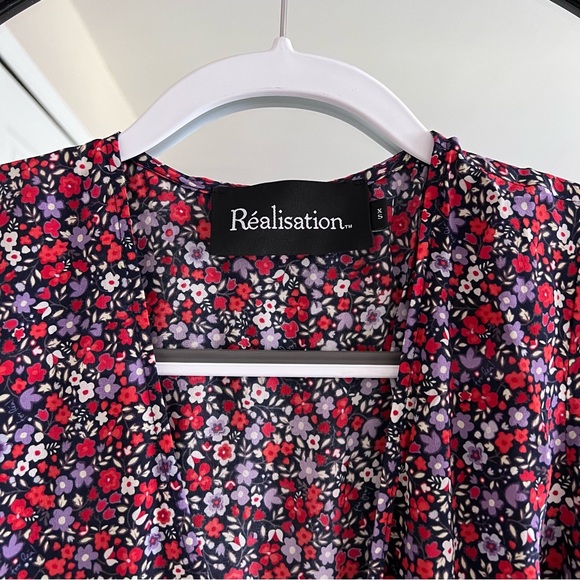 Réalisation Par - The Teale Dress in Wildflower - Picture 4 of 7